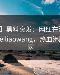 【爆料】黑料突发：网红在深夜被曝曾参与heiliaowang，热血沸腾席卷全网